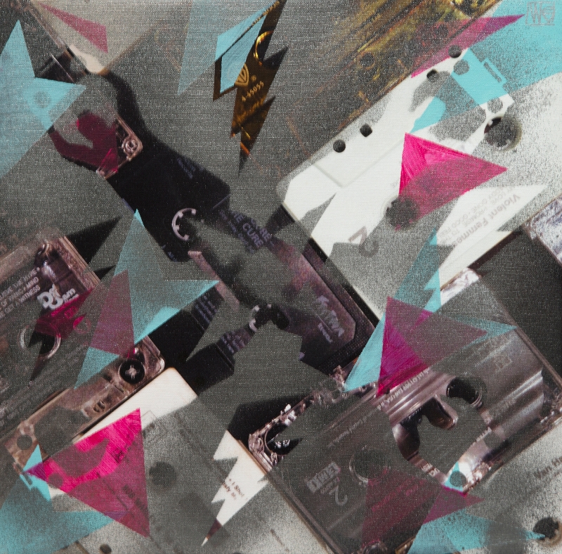 I Made You a Mixed Tape IV by artist Melissa Wen Mitchell